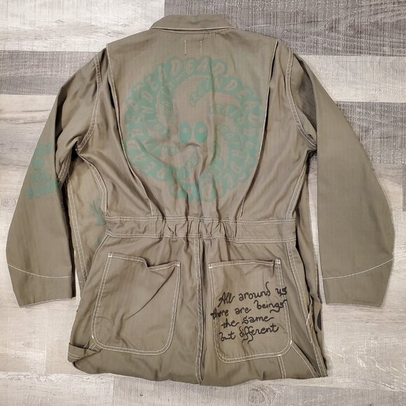 Brain Dead Men's Printed Mechanics Jumper, Size S, NWT - Picture 11 of 16